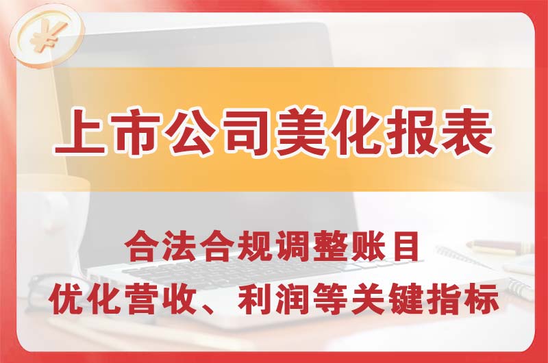 奉节上市公司美化报表