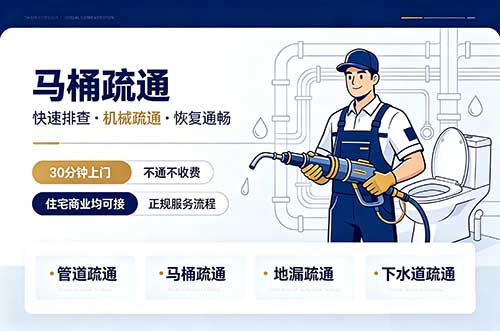 奉节马桶疏通